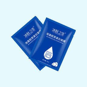 Mascarilla Facial Coreana con Ácido Hialurónico y Colágeno